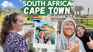 SOUTH AFRICA VLOG!  PART 2 • CAPE TOWN  Table Mountain, Groot Constantia Vineyard & Seal Island 