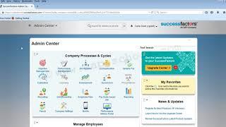 SAP SuccessFactors Training