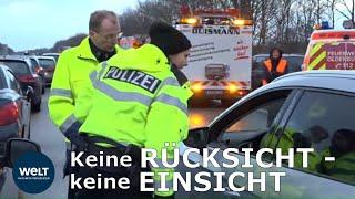 HÄRTERE STRAFEN GEFORDERT: Fahrer nutzen einfach die Rettungsgasse