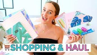 BACK TO SCHOOL SUPPLIES SHOPPING & HAUL! come shop with me