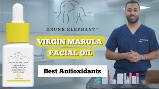 Drunk Elephant's Virgin Marula Luxury Facial Oil | The Ultimate Skincare Elixir | Dr. Somji Reviews