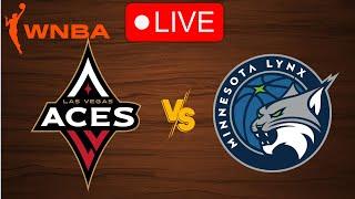  Live: Las Vegas Aces vs Minnesota Lynx | WNBA Live Play by Play Scoreboard