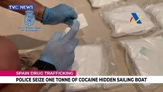 [WATCH] Spanish Police Seize One Tonne Of Cocaine Hidden In Sailing Boat