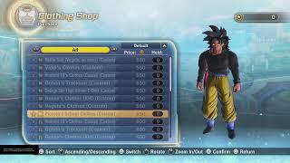 XENOVERSE 2 Star Coins outfitis and Auras