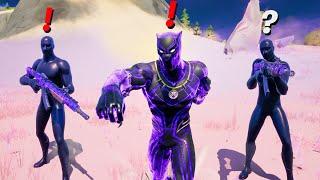 Fortnite Pretending to be Boss Black Panther (New Bosses)