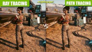 Cyberpunk 2077 Psycho Ray Tracing VS Path Tracing DLSS 4K | RTX 4090 | i9 13900K 6GHz