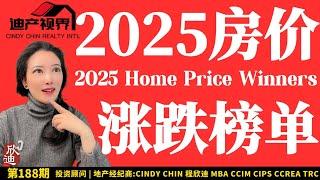 猜猜尔湾上榜了没有? 最新出炉2025房价涨跌榜单! 先看先知道《迪产视界. 程欣迪》第188期 Is Irvine on it? 2025 Home Appreciation Winners!