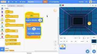 Pong Game with Scratch