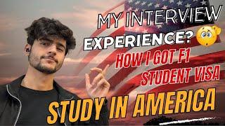 My  USA F1 Visa Interview Experience | Approved in 5 mins | study in USA | Community College Ep 4