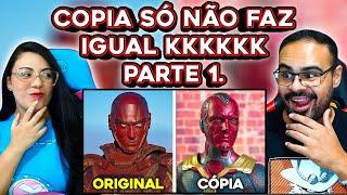 REACT ULTRA NERD | 7 CÓPIAS Mais Descaradas de Super-Heróis Famosos