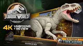 NEW Jurassic World Camouflage 'N Battle Indominus Rex Toy Unboxing & Review 4K / collectjurassic.com