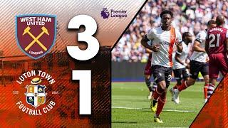 West Ham 3-1 Luton | Premier League Highlights