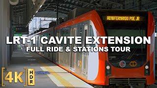 The LRT-1 Cavite Extension is FINALLY OPEN to the PUBLIC! | Full Train Ride and Five Stations Tour