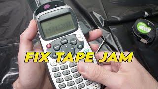 How to Fix Tape Jam on Dymo LetraTag Label Maker