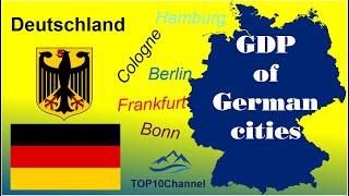 Germany cities by Nominal GDP| TOP 10 Channel