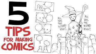 5 Tips For Making Comics