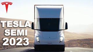 Elon Musk Announce Tesla Semi Production 2023