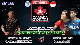 Canada Open 2024 | Praveen JORDAN/Serena KANI (INA) vs Misha ZILBERMAN/Svetlana ZILBERMAN (ISR)