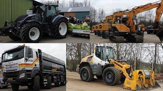 Pekkeriet Dalfsen 75 jaar! Open huis 2020. New Tatra Phoenix. Liebherr shovel en Kuhn pers.