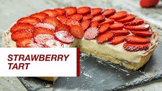 Strawberry tart | Food Channel L Recipes