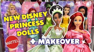 NEW 2023 Mattel Disney Princess Dolls! PLUS MAKEOVERS