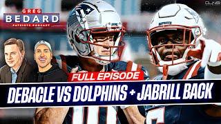 Patriots lay an egg in Miami + Jabrill Peppers Playing vs Colts? | Greg Bedard Patriots Podcast