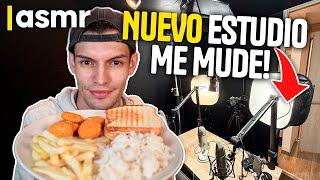 ASMR Storytime & Mukbang ️ ¡Comiendo y Revelando Mi Nuevo Estudio!