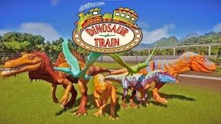 Dinosaur Train: Jurassic World Adventure with Buddy, Tiny, Shiny, Boris, Alvin and Old Spinosaurus