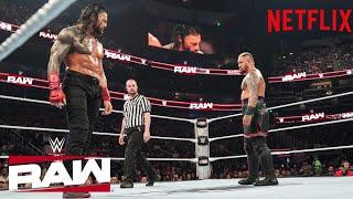 WWE 30 December 2024 Highlights - Roman Reigns vs Solo Sikoa Tribal Combat Match on Raw Netflix 2024