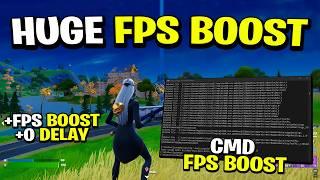 How To BOOST FPS in Fortnite Chapter 2 Remix  (HUGE FPS BOOST)