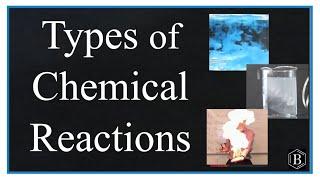 Major Types of Chemical Reactions (Explanation, Examples, & Practice)