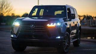 AT NIGHT: 2024 Lexus GX 550 Premium+ Night Review: Advanced Lighting and Luxury Features Explored