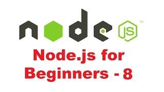 Node.js Tutorial for Beginners 8 - Reading and Writing Files using fs module