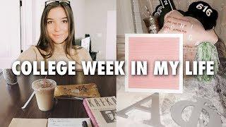 COLLEGE WEEK IN MY LIFE : Alpha Phi Big/Little, Studying + Movies