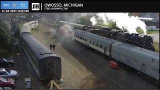 Steam Railroading Institute Live Railcam - Owosso, MI #SteelHighway