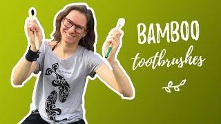 Bamboo toothbrushes - eco friendly and vegan