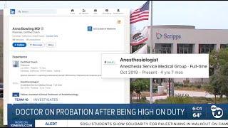 KGTV-SD (ABC) - San Diego, CA: Doctor On Probation After Being High On Duty