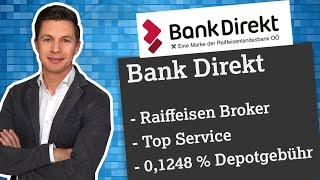 Raiffeisen Depot: Bank Direkt Broker als günstiges Wertpapierdepot von Raiffeisen