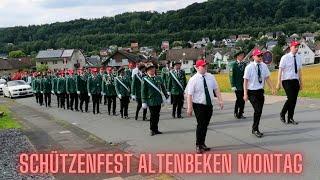 Schützenfest Altenbeken Montag Parademarsch + Festumzug Juli 2024