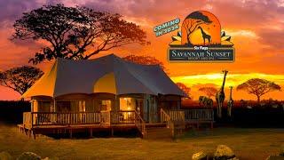 New at Six Flags Great Adventure in 2024! The Savannah Sunset Resort & Spa