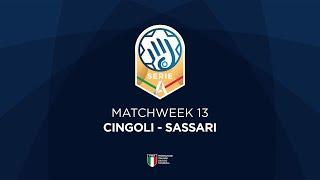 Serie A Gold [13^] | CINGOLI - SASSARI