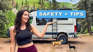 Van Life SAFTEY after 5+ years LIVING in Cars + Alpine Camping Adventure