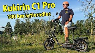 #447 Elektrische scooter Kukirin C1 Pro | 100 km actieradius (#ad)