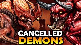 Doom Lore - Cancelled Demons We Never Saw in Doom 2016 - Unused Enemy Designs - The Dark Ages