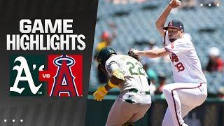 A's vs. Angels Game Highlights (7/28/24) | MLB Highlights
