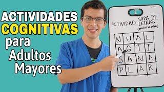 3 Actividades COGNITIVAS para Adultos Mayores (fáciles y divertidas) trabajando el lenguaje