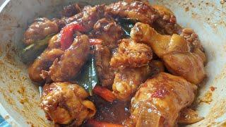 menu simpel anak perantauan ayam kecap saos tiram@LiyaMenul2