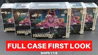 Foundations 6 Collector Box Case Opening - Our First Look #MTG Ships 11/8