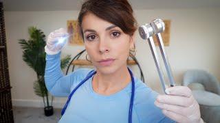 Concerned Nurse Examines You but EYES CLOSED | ASMR Roleplay 4K