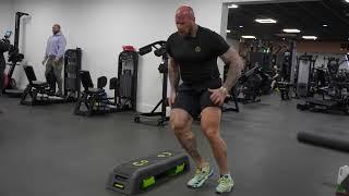 Martyn Ford Tests Eddie Hall Foot Work